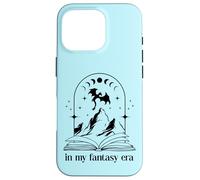 Custodia per iPhone 16 Pro Dragon Book Dragons and Books Book Dragon In My Fantasy Era