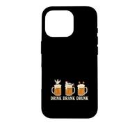 Custodia per iPhone 16 Pro Drink Drink Drunk Beer Gavian Beach Humor