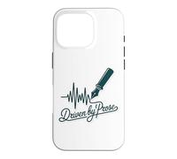 Custodia per iPhone 16 Pro Driven by Prosa Penna stilografica Heartbeat Writer Autore