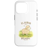 Custodia per iPhone 16 Pro El Señor Es Mi Pastor Agnello Design Salmo 23:1 Carino Pecora