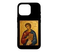 Custodia per iPhone 16 Pro Elegante icona cattolica di San Giovanni Apostolo