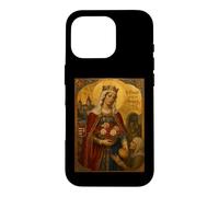 Custodia per iPhone 16 Pro Elegante icona cattolica di Santa Elisabetta d'Ungheria