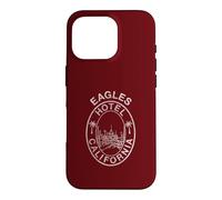 Custodia per iPhone 16 Pro Emblema degli Eagles Hotel California