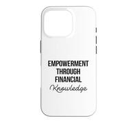 Custodia per iPhone 16 Pro Empowerment attraverso la conoscenza finanziaria