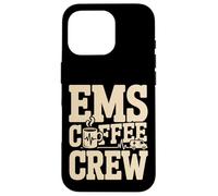 Custodia per iPhone 16 Pro EMS Coffee Crew Paramedico EMT Primo soccorritore
