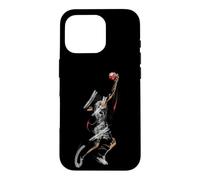 Custodia per iPhone 16 Pro Enjoy Cool Basketball Slam Dunk Illustration Graphic Designs