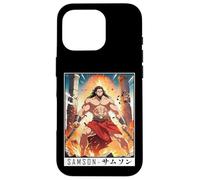 Custodia per iPhone 16 Pro Epic Japanese Anime Christian Faith Bible Graphic - Samson