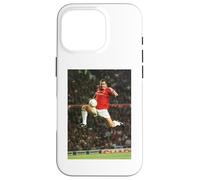 Custodia per iPhone 16 Pro Eric Cantona Leap Coppa del Mondo di calcio Manchester United