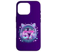 Custodia per iPhone 16 Pro ero 6 Ora sono 7 K-pop Six Seven 7th Birthday 67 Ragazze