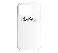 Custodia per iPhone 16 Pro escursioni montagne alpi ECG battito cardiaco all'aperto bou
