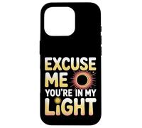 Custodia per iPhone 16 Pro Excuse Me You're In My Light Science Astronomy Nerd -