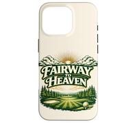 Custodia per iPhone 16 Pro Fairway to Heaven Golf - Vintage Retro per golfisti Man Cave