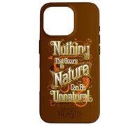 Custodia per iPhone 16 Pro Fantastic Beasts and Where to Find Them Unnatural Brown