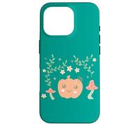 Custodia per iPhone 16 Pro Farmcore Mushroom Cute Pastel Pumpkin Cottagecore Aesthetic