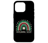 Custodia per iPhone 16 Pro Favignana Sicilia, Italia Bel Arcobaleno Design