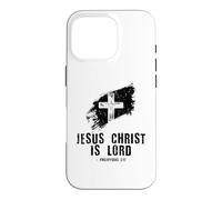 Custodia per iPhone 16 Pro Fede cristiana Gesù è il Signore Chiesa Classi bibliche