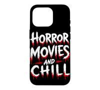 Custodia per iPhone 16 Pro Film horror e fan horror del cinema spettrale di Halloween