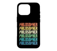 Custodia per iPhone 16 Pro Filosofo - Colorato