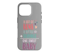 Custodia per iPhone 16 Pro FIV Baby Math Equation Carino Infertilità Embabies