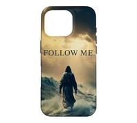 Custodia per iPhone 16 Pro Follow Me - Jesus Christ Quote Christian Faith Inspirational