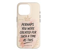 Custodia per iPhone 16 Pro Forse sei stato creato per un tale tempo Esther Verse