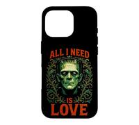 Custodia per iPhone 16 Pro Frankenstein Ho bisogno di amore | Grunge Horror Halloween