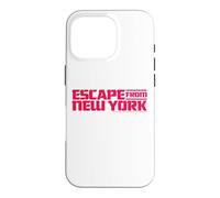 Custodia per iPhone 16 Pro Fuga da New York Retro 80s Movie Logo