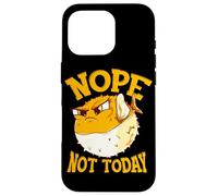 Custodia per iPhone 16 Pro Fun Design for Buffer Fish Nope, Not Today