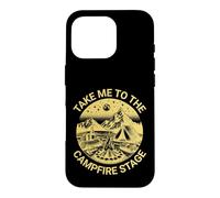 Custodia per iPhone 16 Pro Fun Folk Music Camping Trip Take Me To The Campfire Stage