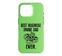 Custodia per iPhone 16 Pro Funny Mens Boys Best Hognose Snake Dad Ever