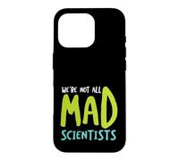 Custodia per iPhone 16 Pro Funny Microbiology Non siamo tutti scienziati pazzi