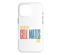 Custodia per iPhone 16 Pro Funny Microbiology Pun Siamo tutti compagni di cellule qui