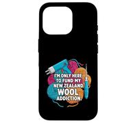 Custodia per iPhone 16 Pro Funny Rug Tufting Gun New Zealand Wool Addiction