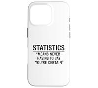 Custodia per iPhone 16 Pro Funny Statistics Definition for Statisticians Data Analysts