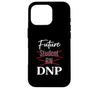 Custodia per iPhone 16 Pro Futuro studente RN DNP Infermieristica Dottorato Percorso Umorismo