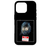 Custodia per iPhone 16 Pro Galassie divertenti dell'universo si scontrano con il telescopio Hubble dello spazio profondo
