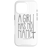 Custodia per iPhone 16 Pro Game of Thrones A Girl Has No Name