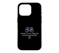 Custodia per iPhone 16 Pro Gaming Is My Passion Controller per console per videogiochi Gamer Boy