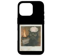 Custodia per iPhone 16 Pro Gatto Chef Caos Meme per Amanti dei Gatti & Cat Dad