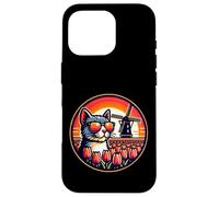 Custodia per iPhone 16 Pro Gatto in Olanda! Divertente Zaanse Schans E Amsterdam Olandese Viaggio