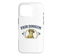 Custodia per iPhone 16 Pro Gday Mate Canguro Fair Dinkum Australia Camicia australiana