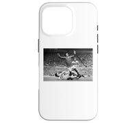 Custodia per iPhone 16 Pro George Best ha affrontato il Man Utd, Coppa del Mondo di calcio del West Ham 1971