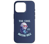 Custodia per iPhone 16 Pro George Washington 4th July Too Cool for British Rule
