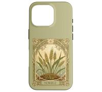 Custodia per iPhone 16 Pro germogli di rinnovamento Art Nouveau Sabzeh Illustrazione