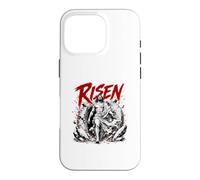 Custodia per iPhone 16 Pro Gesù Risorto Resurrezione Messia Fede cristiana