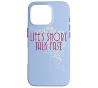 Custodia per iPhone 16 Pro Gilmore Girls Life'S Short. Talk Fast.