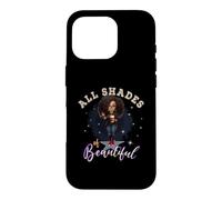 Custodia per iPhone 16 Pro Girl Empowered Afro Black Queen African Women