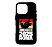 Custodia per iPhone 16 Pro Giubileo 2025 Roma Colomba Pace Alba Strisce Anno Santo Fede