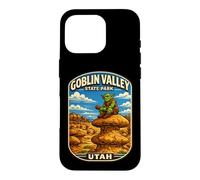 Custodia per iPhone 16 Pro Goblin Valley State Park Utah Deserto Hoodoo Rock