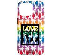 Custodia per iPhone 16 Pro Good Luck Trolls Love For All Rainbow